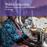 Policy mapping:  Women’s economic empowerment  in Kenya